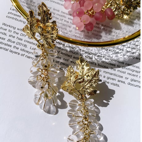 grape large vintage  pierce
