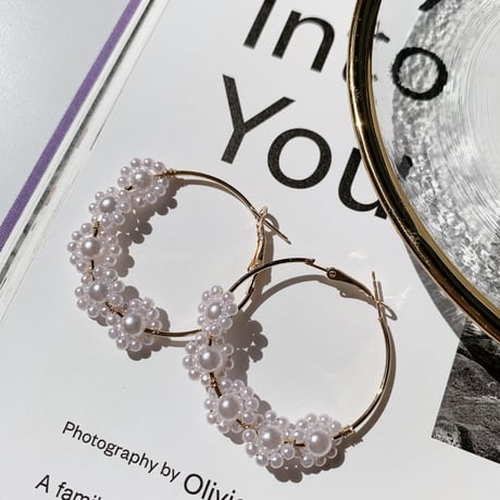 pearl hoop pierce