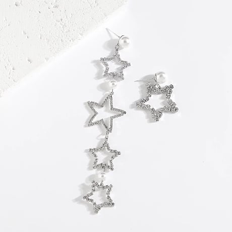 star × pearl asymmetry pierce