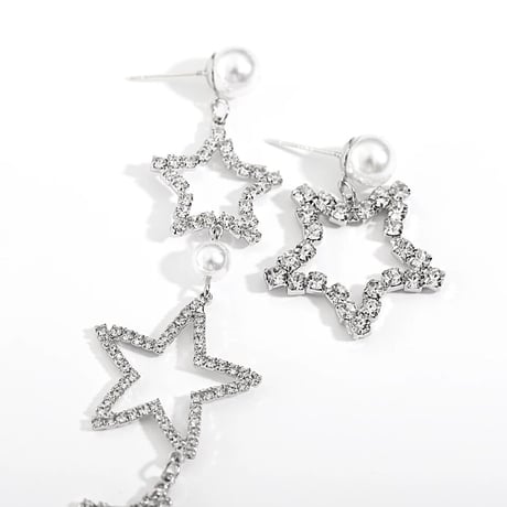 star × pearl asymmetry pierce