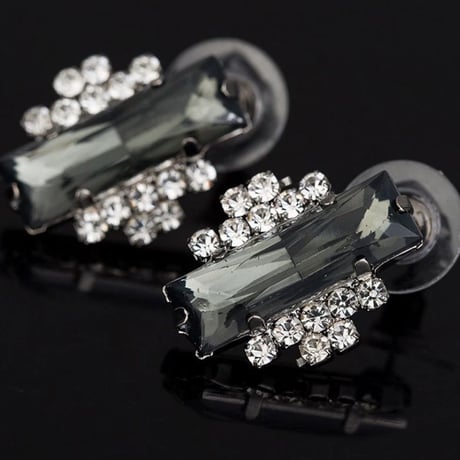 square stone jewelry pierce