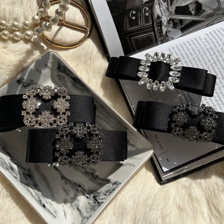 bijou ribbon valetta/banana clip