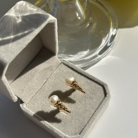 baroque pearl ice cream pierce