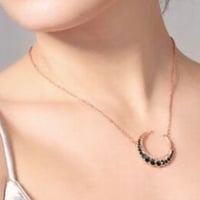 moon necklace