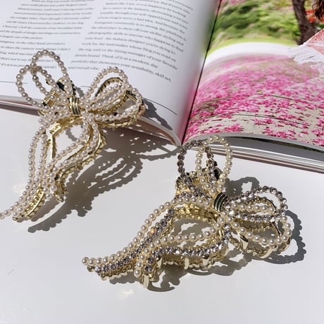 ribbon hair clip