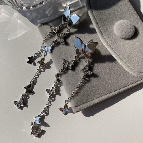 butterfly long pierce