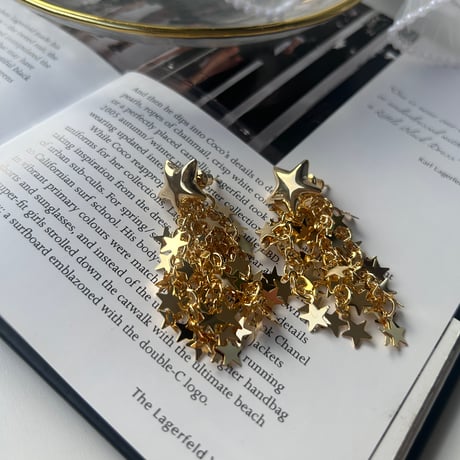 star tassel 2way pierce