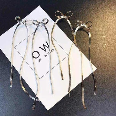 ribbon long pierce