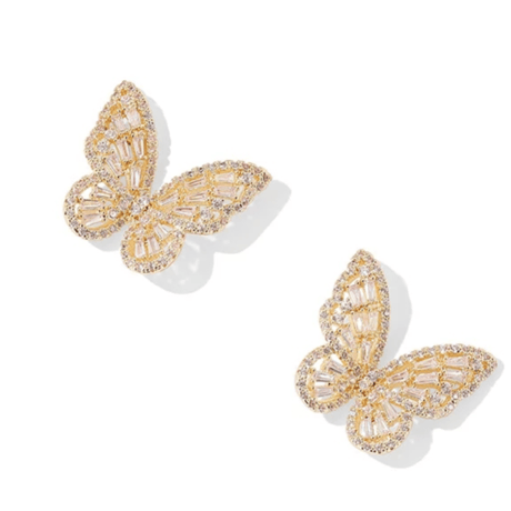 butterfly jewelry pierce
