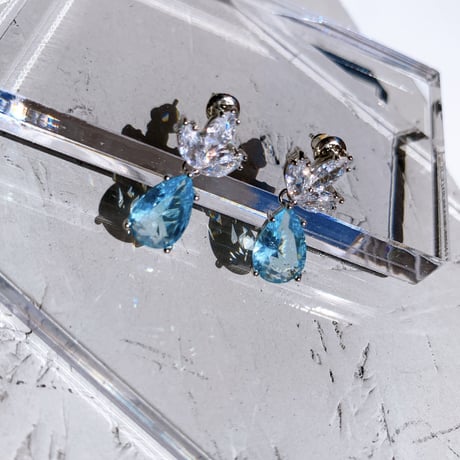 blue drop stone pierce