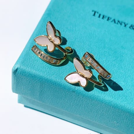 stone × shell butterfly  pierce
