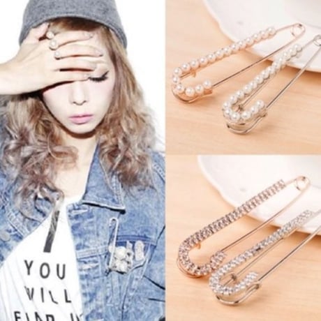 pearl pin brooch