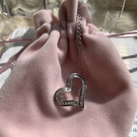heart stone necklace