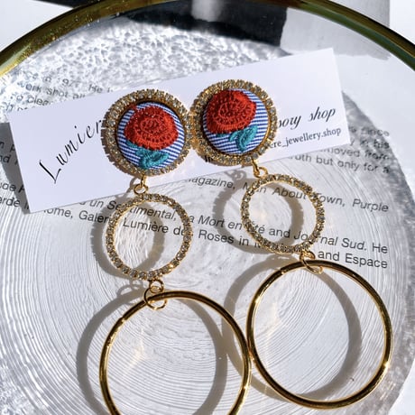 embroidery loop  pierce