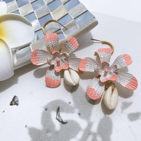 summer flower × shell pierce