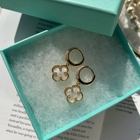 flower shell loop pierce