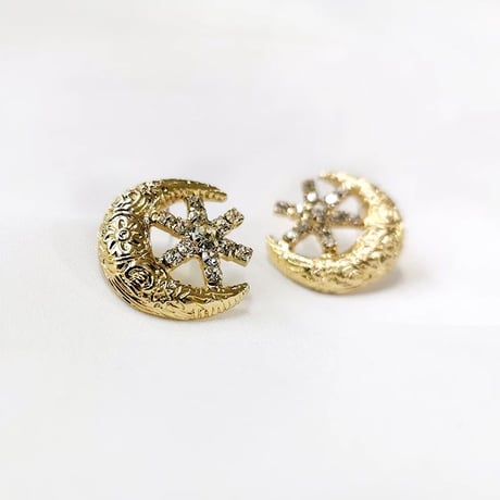 vintage moon × crystal pierce