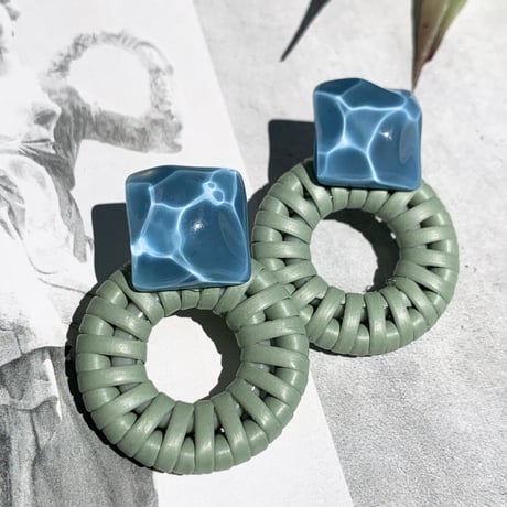 summer sea  square lantern pierce
