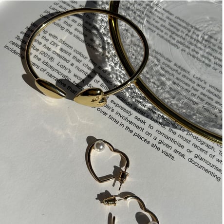 double heart bangle