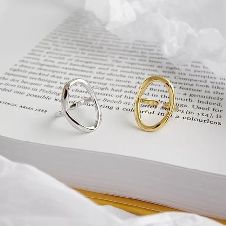 silver925 loop ring