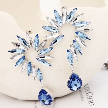 fireworks drop stone blue pierce