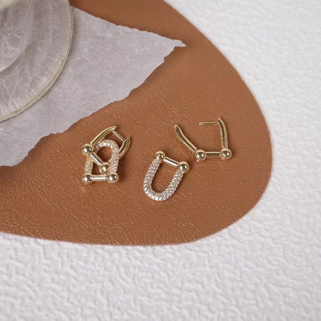 gold × stone  pierce