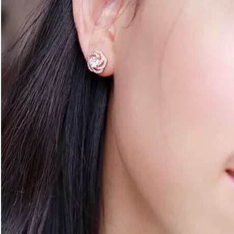 rose small stone pierce