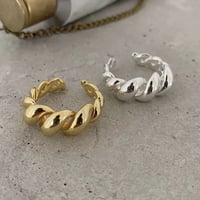 twist gold open ring