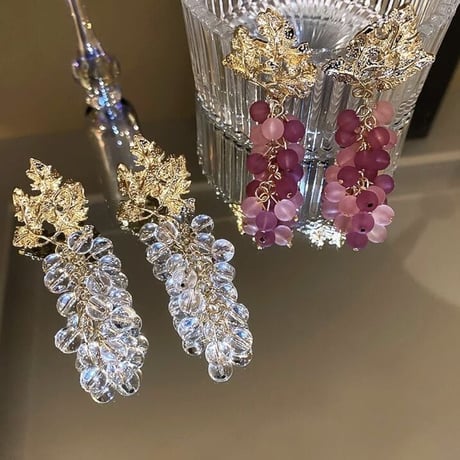 grape large vintage  pierce