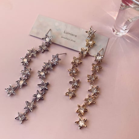 star stone long  pierce