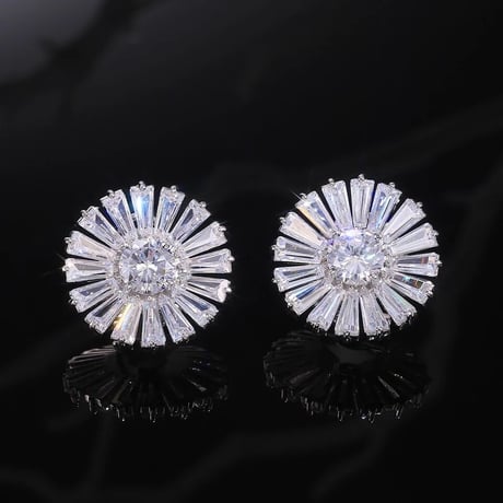 zirconia flower pierce