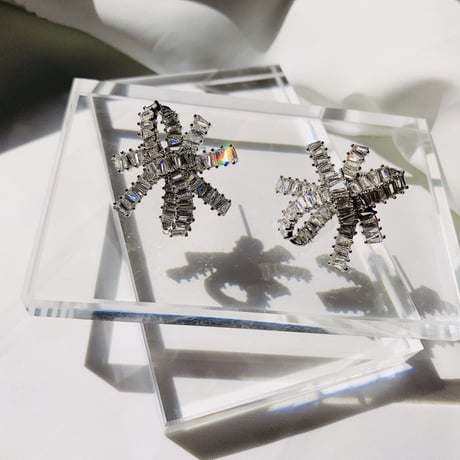 solid cord mini  pierce/earring