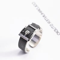 silver925 belt ring