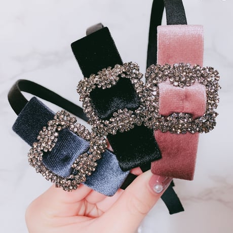 velvet  stone  headband