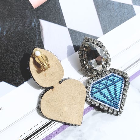 pop bijou × wappen big earring