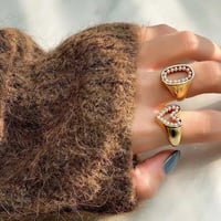pearl open ring