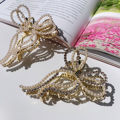 ribbon hair clip