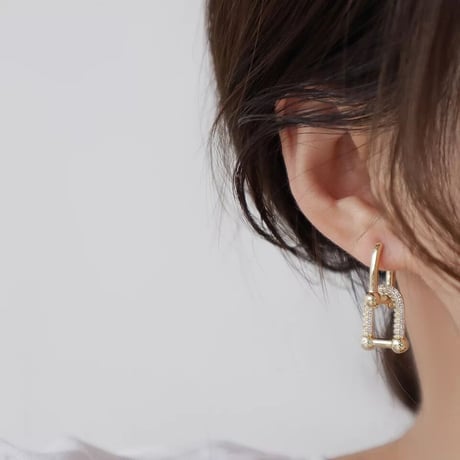 gold × stone  pierce