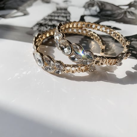 love hoop stone pierce