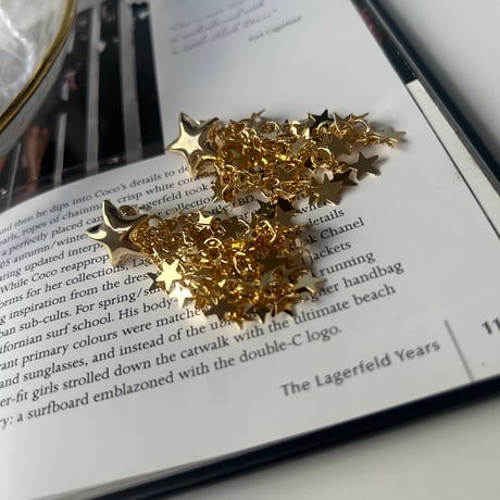 star tassel 2way pierce