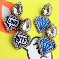 pop bijou × wappen big earring