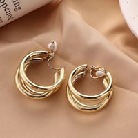 gold hoop  big earring