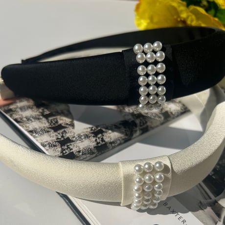 pearl hair band