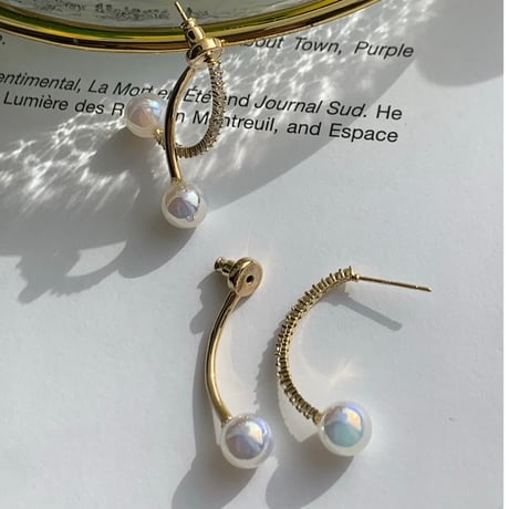 aurora pearl 2way pierce