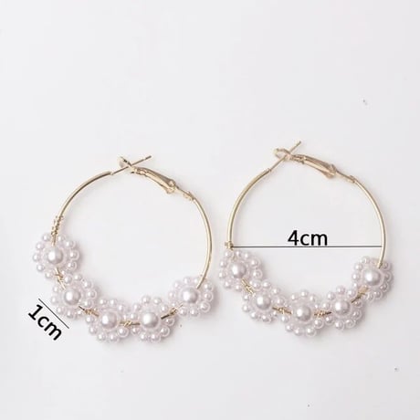 pearl hoop pierce
