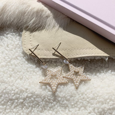 pearl star stick stone pierce