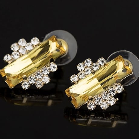 square stone jewelry pierce