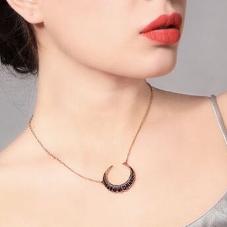 moon necklace