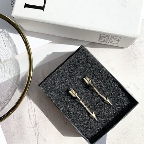 spear gold long pierce