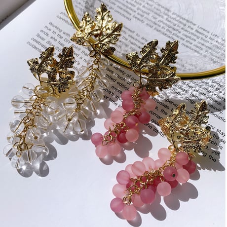 grape large vintage  pierce